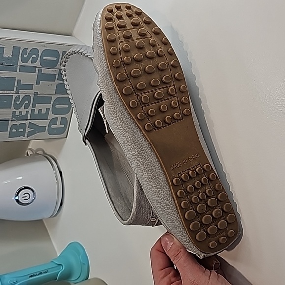 Old Navy loafers lite grey woman's 10 - Picture 6 of 7